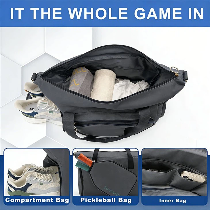 Pickleball Tote Bag With Shoe Compartment high quality