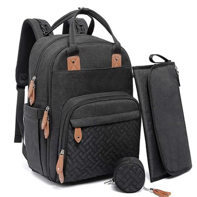 Bolsa de pañales con cambiador