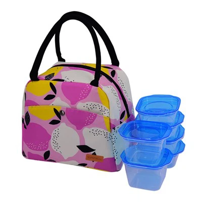 Bolsa enfriadora de almuerzo portátil